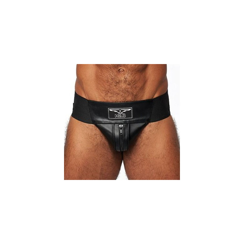 Mr B - Mister B Jockstrap en cuir Mister B Noir